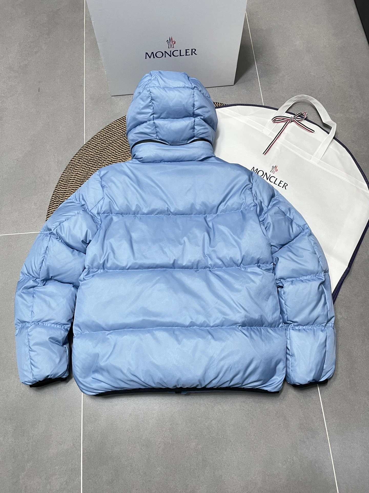 wg.luxury- 7o9385r Down jacket white goose down 2colour item:E-F443J0729-2H